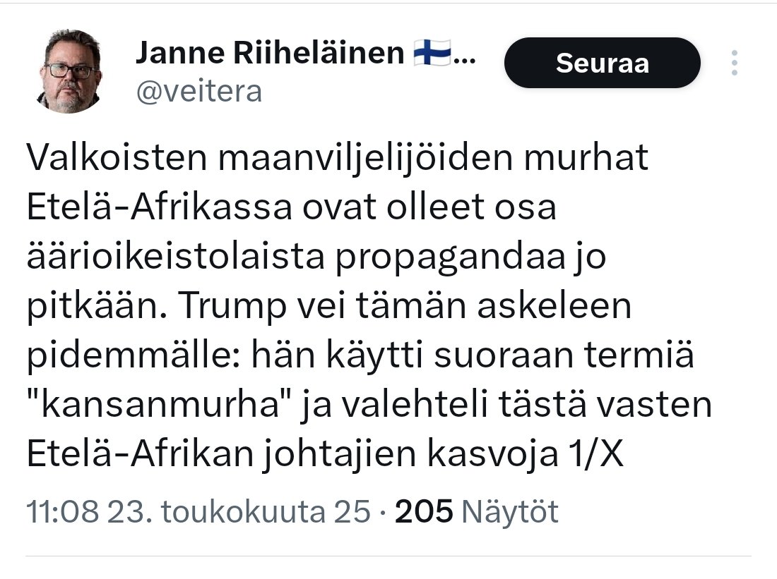 Jälleen kerran Rysky jakaa disinformaatiota. Katsokaa Armanin dokkari aiheesta.