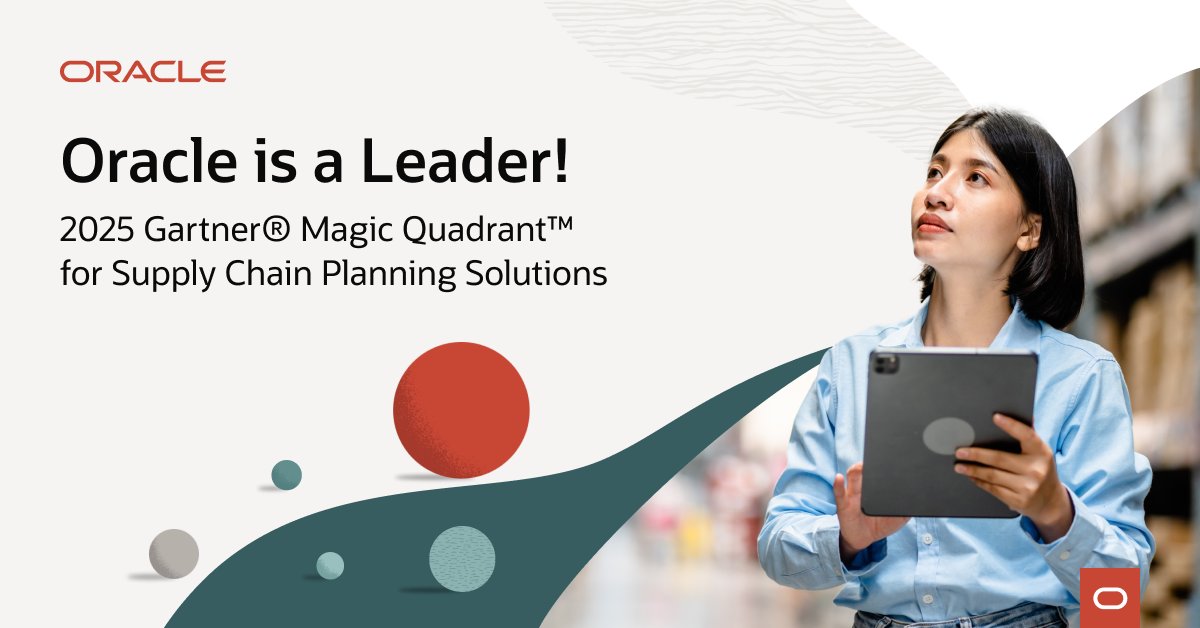 peter_kanake's tweet photo. With built-in analytics and AI-powered decision-making capabilities, @Oracle Fusion Cloud Supply Chain Planning is helping customers get better results faster! Learn why Oracle was recognized as a Leader: https://t.co/iXIgJgIgmZ https://t.co/4XVADTylIh