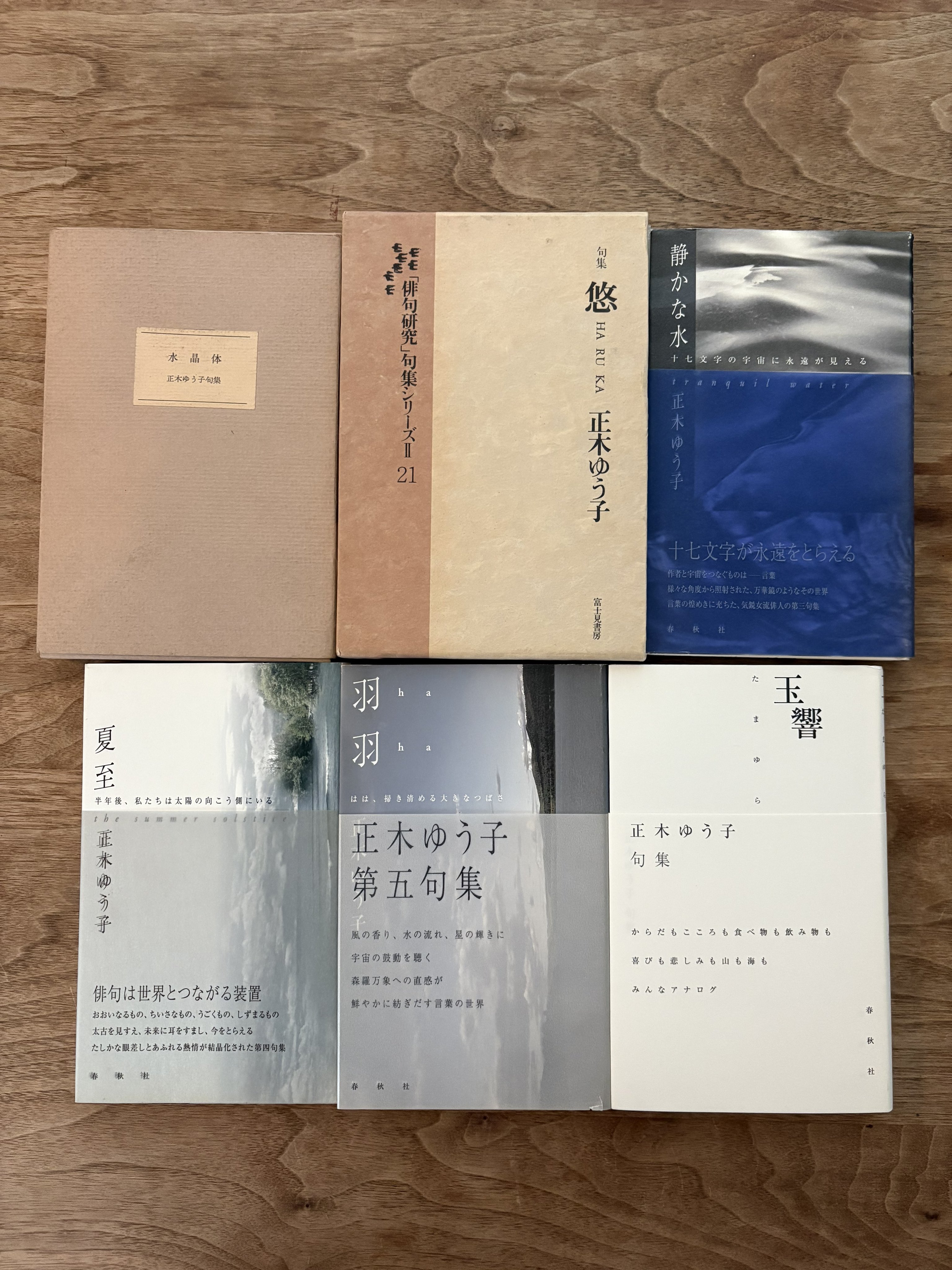 正木ゆう子句集水晶体