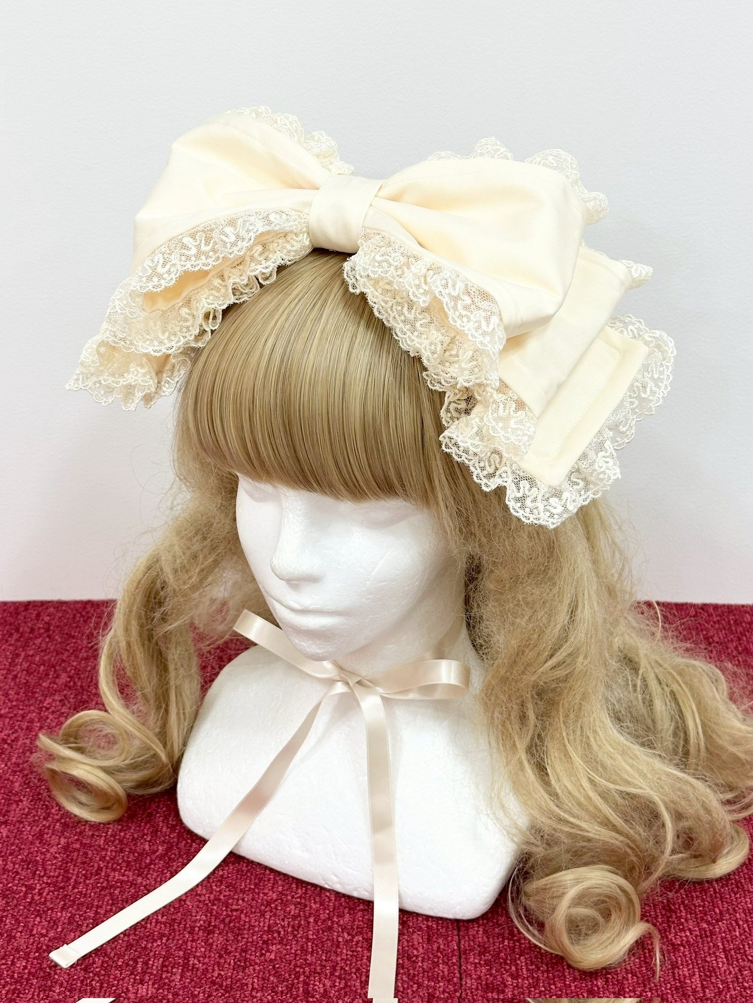 初期Metamorphose ワイヤー入りリボンヘッドドレス