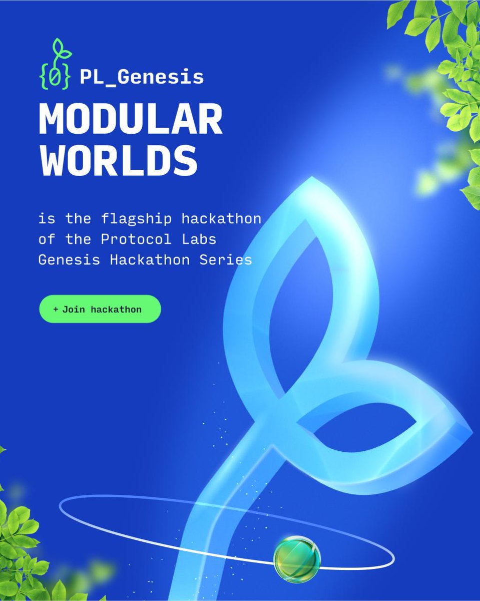 Galxe Japan (@galxejp) on Twitter photo PL_Genesisが、Modular Worlds Hackathon開催を記念してキャンペーンを開催中🎉
Hackathonでは、総額25万ドルの賞金が用意されています!
🎁報酬:5 USDC×500名様
📅応募締切:5月26日
参加方法:
✅フォロー:<a href="/PL__Genesis/">PL_Genesis: Modular Worlds</a>
✅投稿をいいね
✅投稿を引用リポスト
詳細:
app.galxe.com/quest/nLGFkExm… PL_Genesisが、Modular Worlds Hackathon開催を記念してキャンペーンを開催中🎉
Hackathonでは、総額25万ドルの賞金が用意されています!
🎁報酬:5 USDC×500名様
📅応募締切:5月26日
参加方法:
✅フォロー:<a href="/PL__Genesis/">PL_Genesis: Modular Worlds</a>
✅投稿をいいね
✅投稿を引用リポスト
詳細:
app.galxe.com/quest/nLGFkExm…