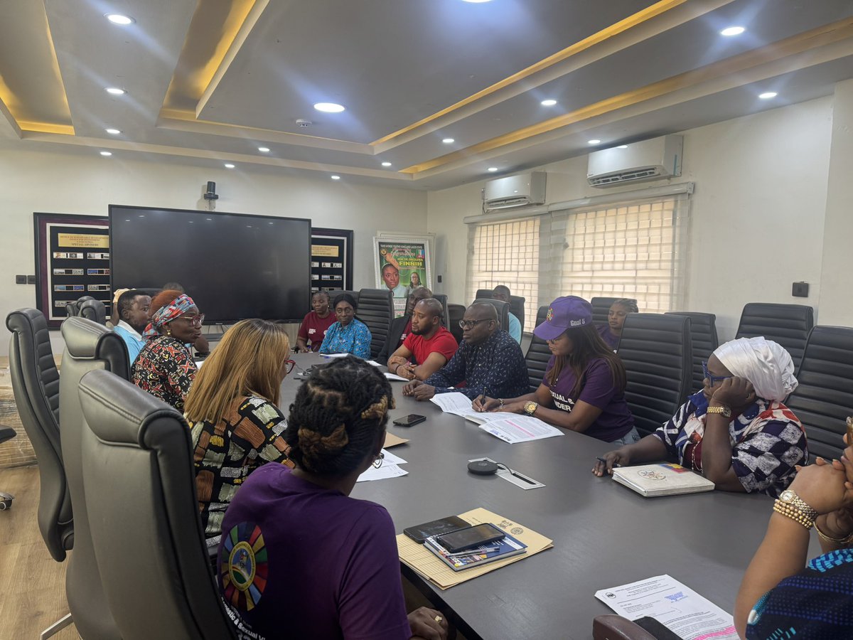 In a bid to galvanize institutional support and drive forward community -les climate action LACSOP’s Advocacy Visit to the Lagos State Office of the Sustainable Development Goals.