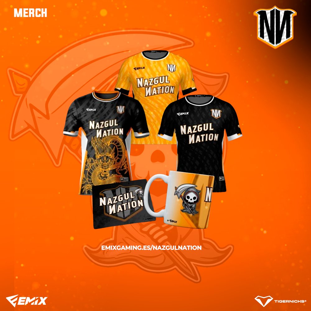 ⚠️ ¡𝐑𝐄𝐂𝐎𝐑𝐃𝐀𝐃!

¡𝑽𝑰𝑽𝑬 𝑳𝑨 𝑬𝑿𝑷𝑬𝑹𝑰𝑬𝑵𝑪𝑰𝑨 𝑫𝑬 𝑳𝑨 𝑭𝑶𝑹𝑻𝑨𝑳𝑬𝒁𝑨 𝑵𝑨𝑹𝑨𝑵𝑱𝑨! 😏

Tenemos el merch del equipo disponible en la tienda de <a href="/Emix_Gaming_/">EmixGaming</a> 👕

👉 Podéis adquirir todo directamente en el link de la bio.

#GoNN 🧡