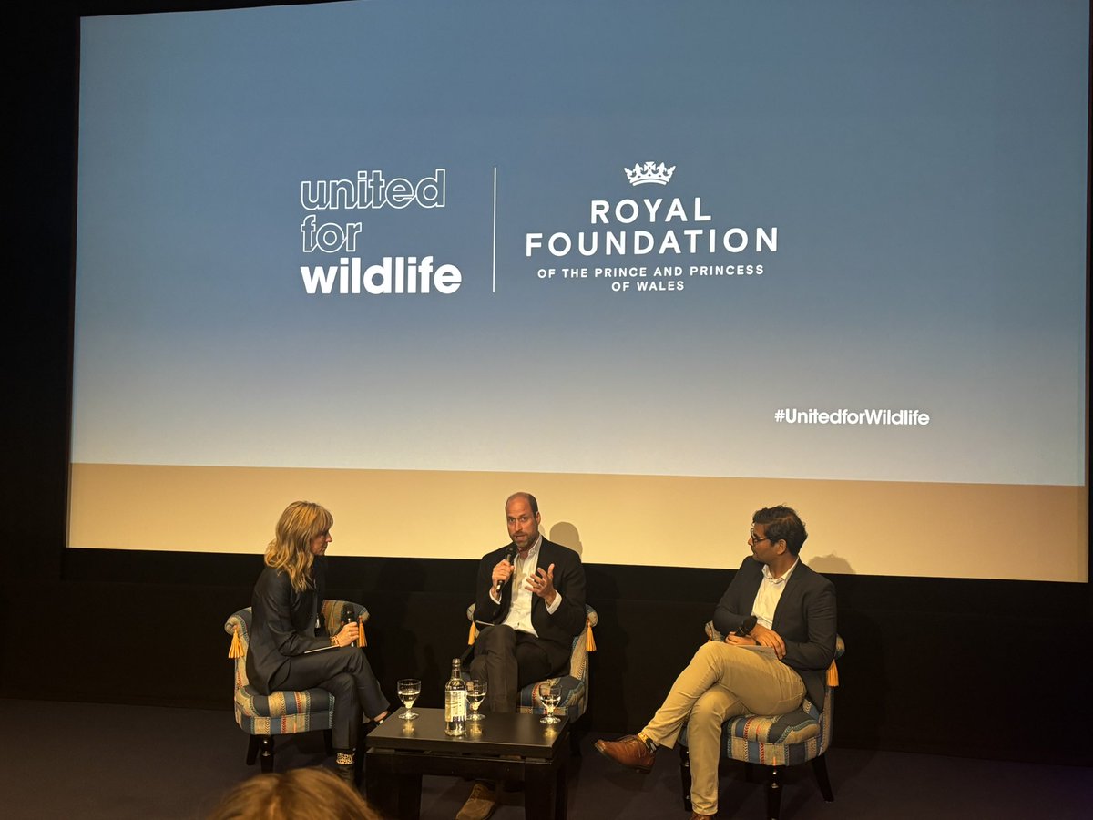 Good to join Prince William this week as he launched his new series, Guardians, with <a href="/united4wildlife/">United for Wildlife</a> highlighting the work of wildlife rangers with “the most dangerous job in the world”. The series on <a href="/BBCEarth/">BBC Earth</a>’s YouTube channel aims to help rangers be “valued, respected,seen”.