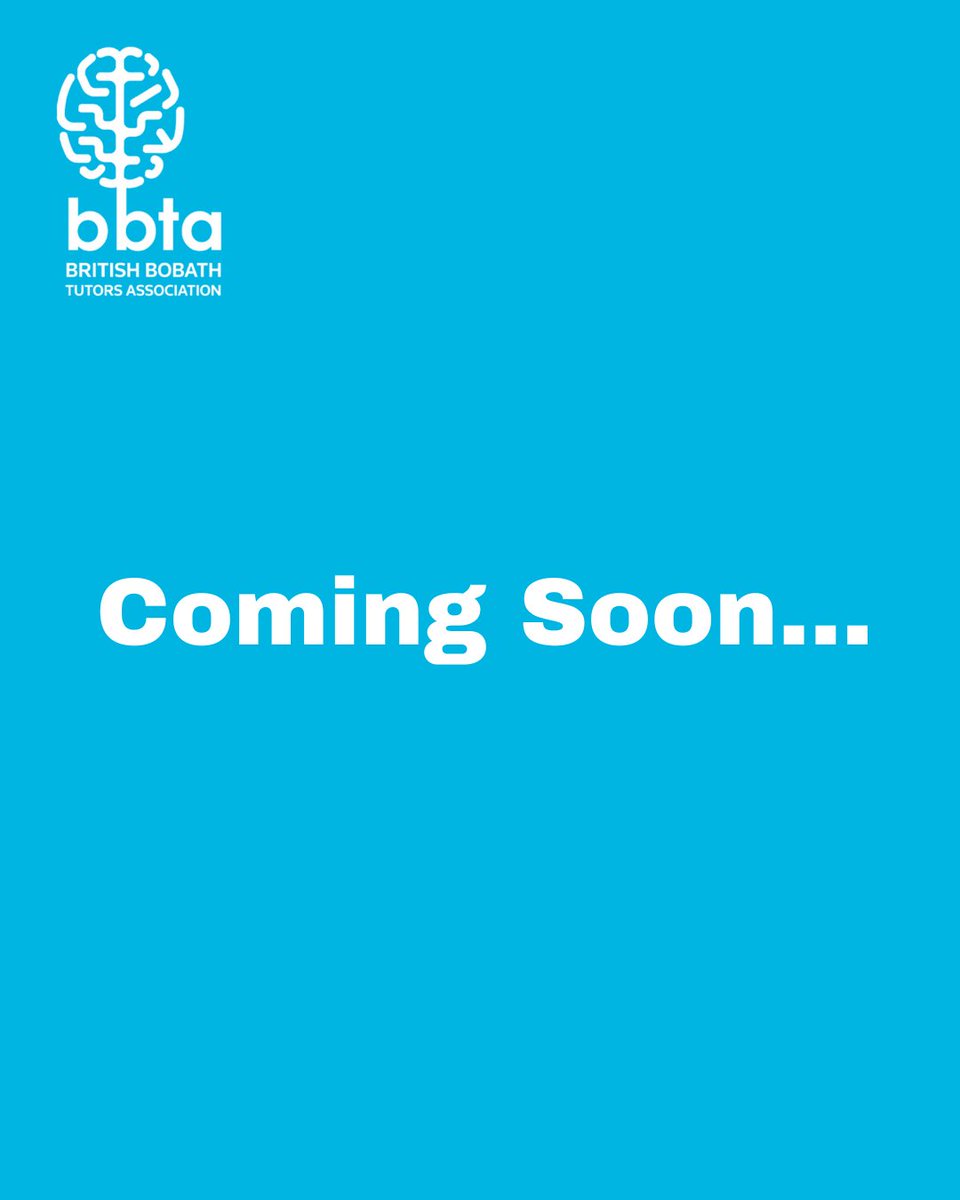 BBTATutors's tweet image. Coming Soon! 😊

Keep an eye out for upcoming updates.

#NeuroRehab #HybridLearning #WorkLifeBalance #BobathTraining #Physiotherapy #OccupationalTherapy