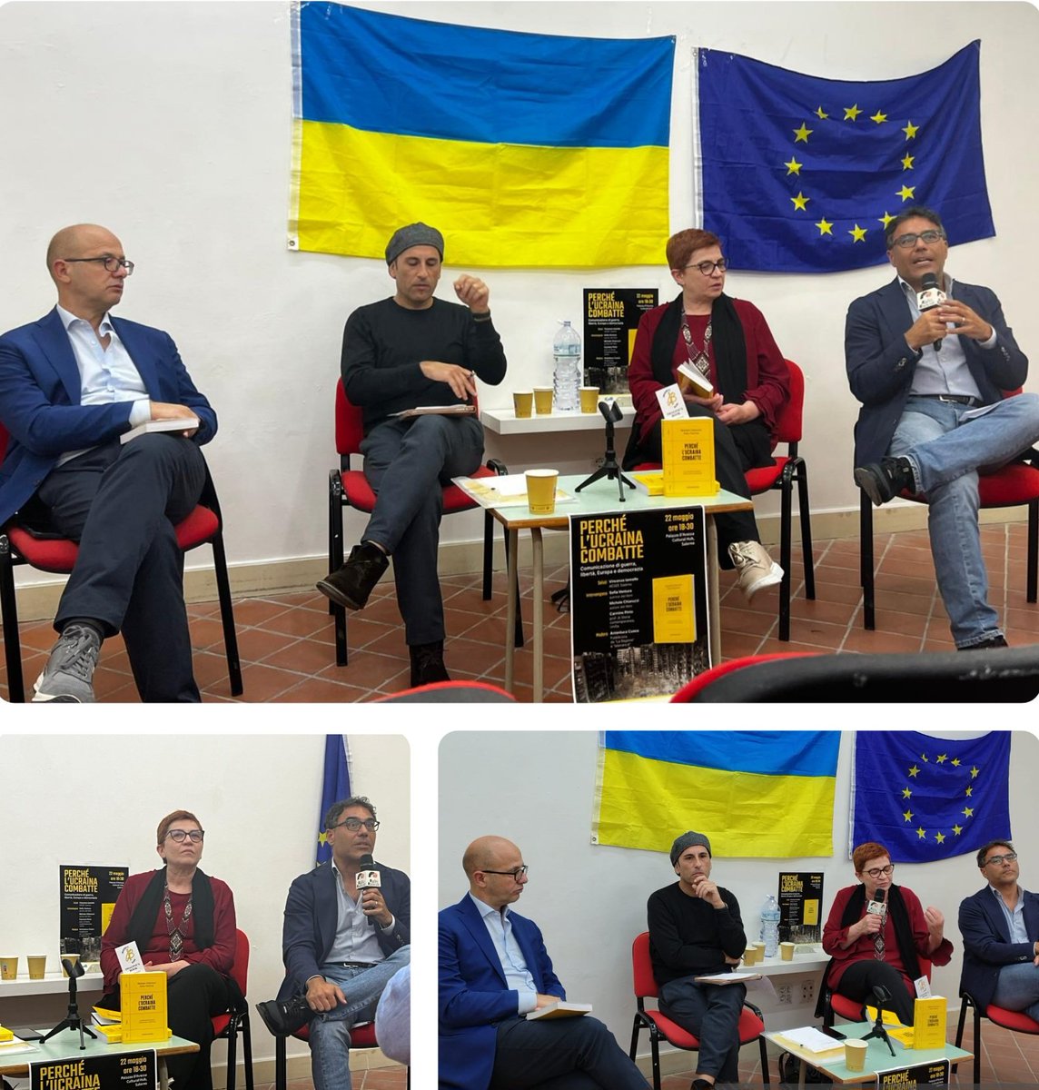 L’Ucraina combatte perché difende il suo spazio politico da una grande potenza mafiosa.
Resiste alla guerra di conquista mossa dal criminale di guerra Putin per soggiogarla e per imporre una sfera d’influenza che oggi la Russia non ha.
Ieri a Salerno a ricordarlo
#SlavaUkraini