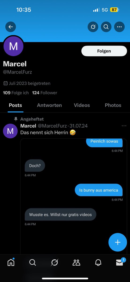 Fake Account 

Die „Göttin Jess“ Schreibt einen an, da sie einen angeblichen sub hat, welcher viel zahlt. Alles Schwachsinn und gelogen, ebenso die Screenshots u.a.