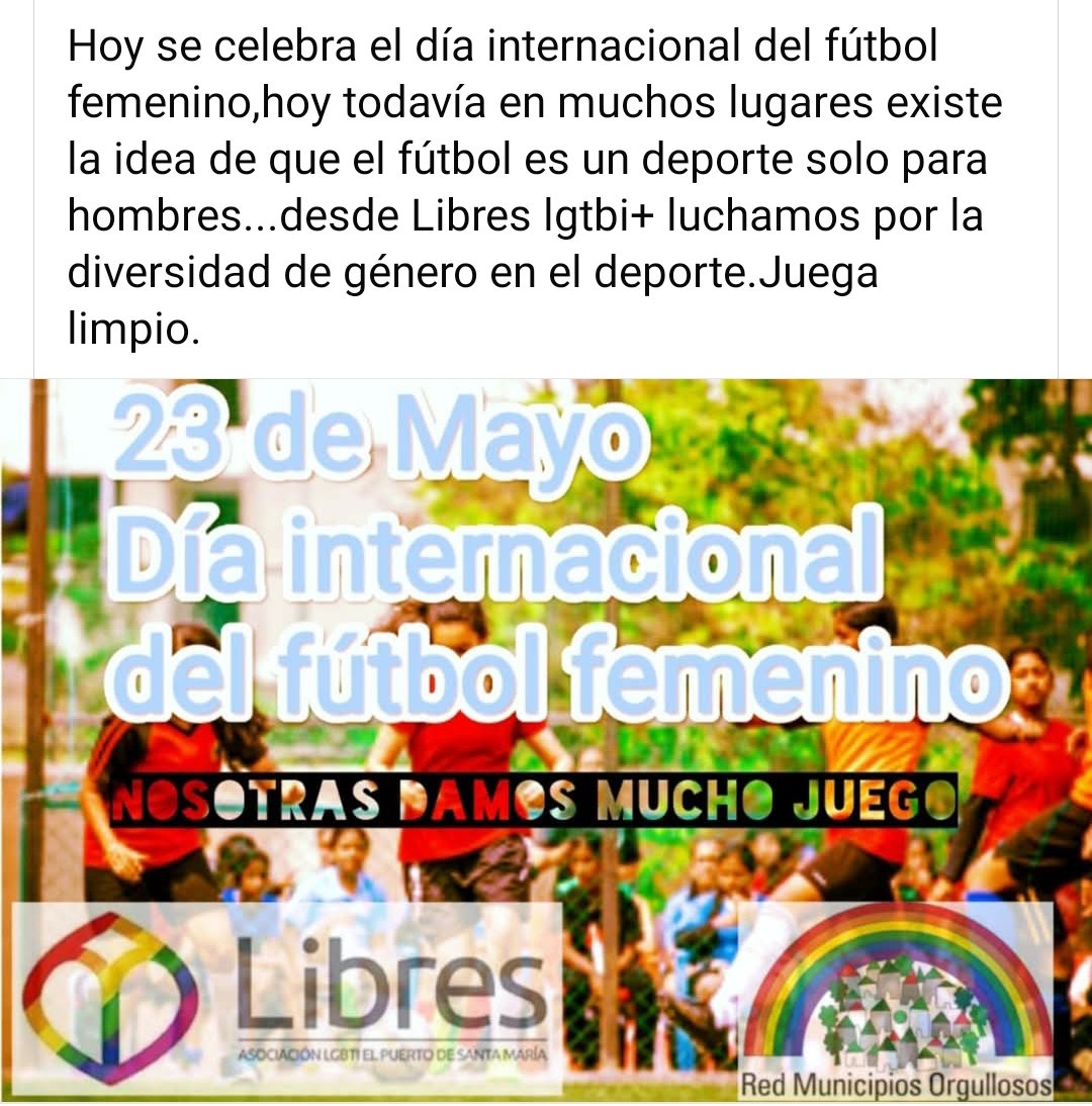 Dìa Internacional del Futbol femenino⚽⛹️‍♀️⛹️‍♀️#stopbullyng #fundacióncadizcf