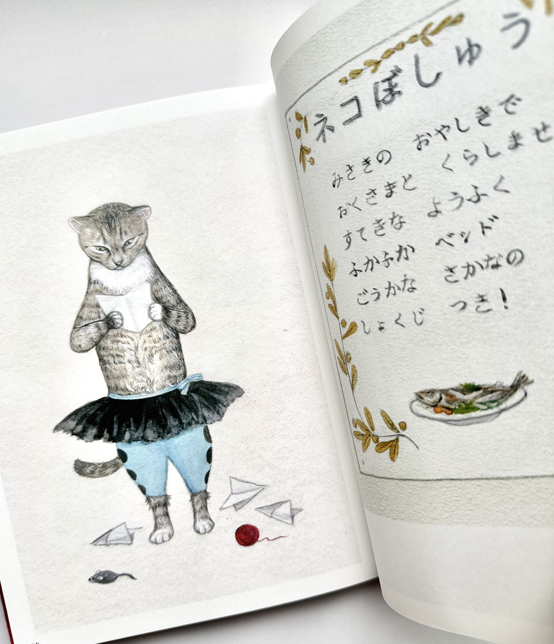 庄野ナホコ「Books & Birds」展 原画 美品 Circus of Wonders 庄野ナホコ作品集（ポストカード1枚付