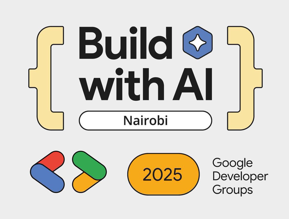 🚨 Nairobi, are you ready?
We're BUILDING WITH AI tomorrow! 🤖✨
🗓 24th May 2025
📍 ASK Dome
⏰ 8 AM – 5 PM
💻 Bring your laptop – code workshops are waiting!
🤝 Come network and learn a lot!

🎟 Grab your ticket: gdg.community.dev/events/details…
#BuildWithAI #Gemini #GDGNairobi