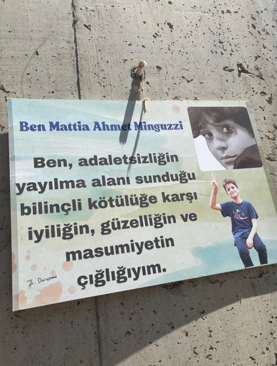 #MattiaAhmetMinguzziicinadalet