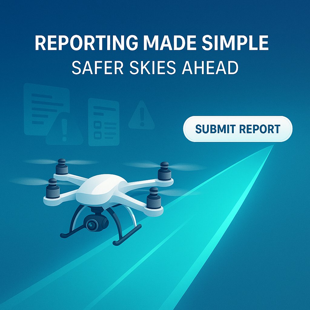 We’ve made it easier than ever for individuals to report drone safety incidents. Our revamped reporting form is streamlined, simple, and built with you in mind. Help keep Irish airspace safe.
More Info: iaa.ie/safety/safety-…
#DroneSafety #UASreporting #DroneReporting #SafeSkies