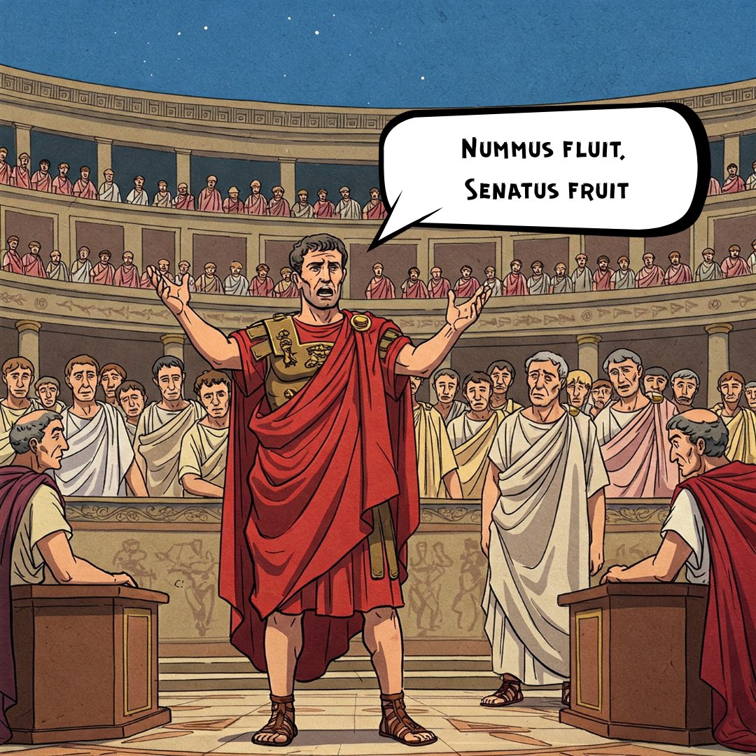 Nummus fluit, Senatus fruit.
Traslation from ancient latin: pump the bag.
From 5K to 500K of marketcap in less than 72 hours.