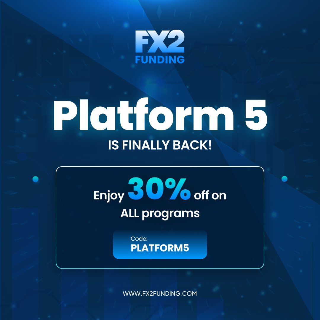 PLAN X (@p7anx) on Twitter photo Giveaway Alert! 🚨
3 X $5000 Giveaway by <a href="/fx2funding/">FX2 Funding</a> 🥳
Win Free Funded Account:
- Like, Repost and Tag 3 Traders
- Follow <a href="/fx2funding/">FX2 Funding</a> and <a href="/P7anX/">PlanX</a>
- Join FX2 Discount (link in comments)
Good Luck! Giveaway Alert! 🚨
3 X $5000 Giveaway by <a href="/fx2funding/">FX2 Funding</a> 🥳
Win Free Funded Account:
- Like, Repost and Tag 3 Traders
- Follow <a href="/fx2funding/">FX2 Funding</a> and <a href="/P7anX/">PlanX</a>
- Join FX2 Discount (link in comments)
Good Luck!