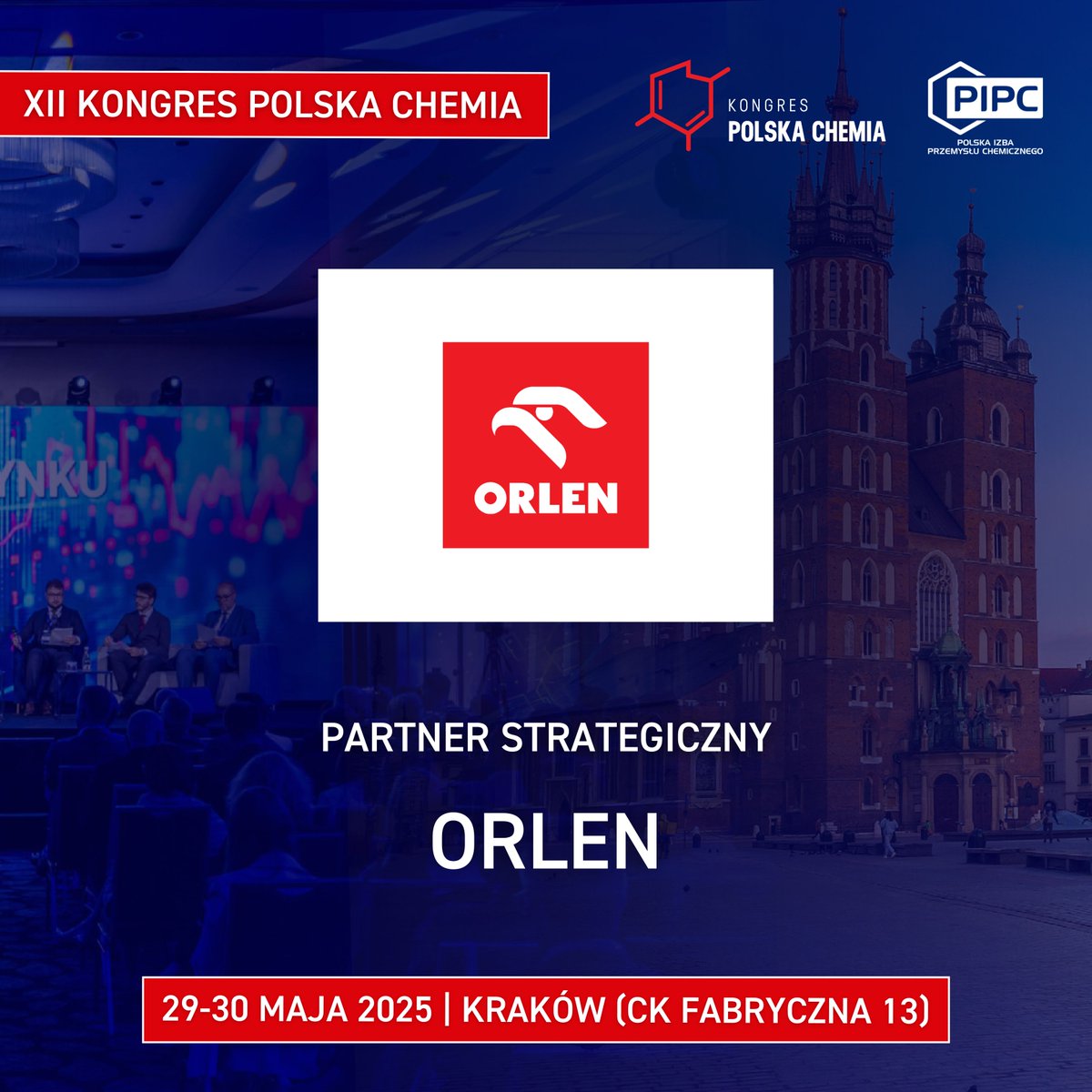 🎯 Mamy zaszczyt poinformować, że Partnerem Strategicznym XII Kongresu Polska Chemia został <a href="/GrupaORLEN/">ORLEN</a>!

👉 Przejdź na stronę wydarzenia: kongrespolskachemia.pl

📢 Poznaj agendę: kongrespolskachemia.pl/agenda/

🎟️ Nie czekaj i zarejestruj się już teraz!
rejestracja.kongrespolskachemia.pl/rejestracja