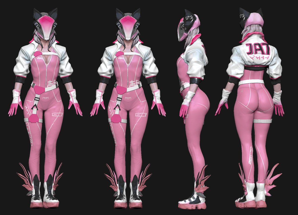 3dbaka's tweet image. Hi everyone! This is my new character design — just a sketch, hope you like my girl 💖
みんなこんにちは！新しいキャラデザインのスケッチです。私の子、気に入ってくれたら嬉しい💖