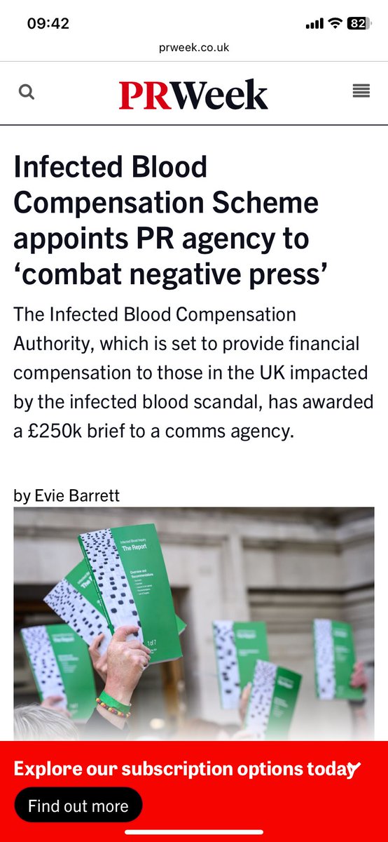 Tim Shaw (@shawtb584) on Twitter photo UK Government promised compensation to <a href="/bloodinquiry/">Infected Blood Inquiry</a> victims
Then they stole back some of the compensation to save £100m-an SCM component to recognise additional harm
Then they spent some of it on a PR firm to counter negative press
Cruel
Disgusting
<a href="/bloodinquiry/">Infected Blood Inquiry</a>
<a href="/UKLabour/">The Labour Party</a> UK Government promised compensation to <a href="/bloodinquiry/">Infected Blood Inquiry</a> victims
Then they stole back some of the compensation to save £100m-an SCM component to recognise additional harm
Then they spent some of it on a PR firm to counter negative press
Cruel
Disgusting
<a href="/bloodinquiry/">Infected Blood Inquiry</a>
<a href="/UKLabour/">The Labour Party</a>