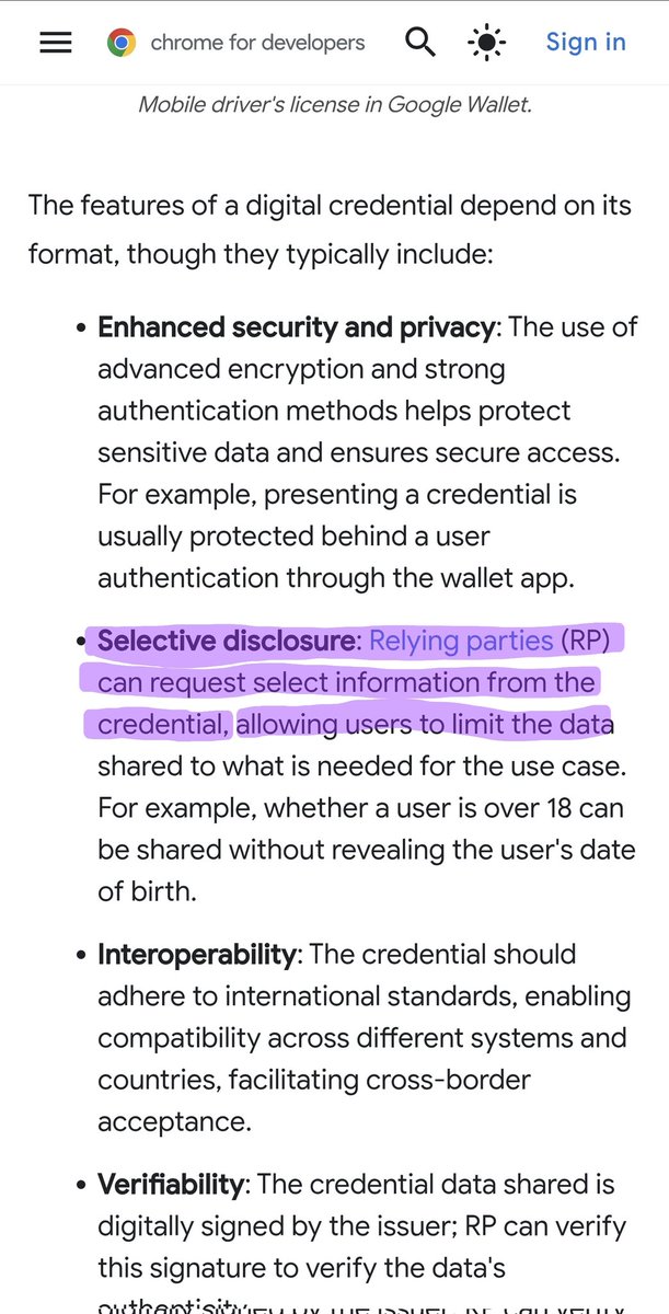 Ultra Quamfy (@bigbagz30k) on Twitter photo I've never been so bullish before, not just on <a href="/cheqd_io/">cheqd.io 🆔</a> $cheq - but how this all comes together.
✅️ Relying Party can REQUEST selective information from a credential allowing a user to limit the amount of data they want to share.
These credentials in current Google pilots I've never been so bullish before, not just on <a href="/cheqd_io/">cheqd.io 🆔</a> $cheq - but how this all comes together.
✅️ Relying Party can REQUEST selective information from a credential allowing a user to limit the amount of data they want to share.
These credentials in current Google pilots