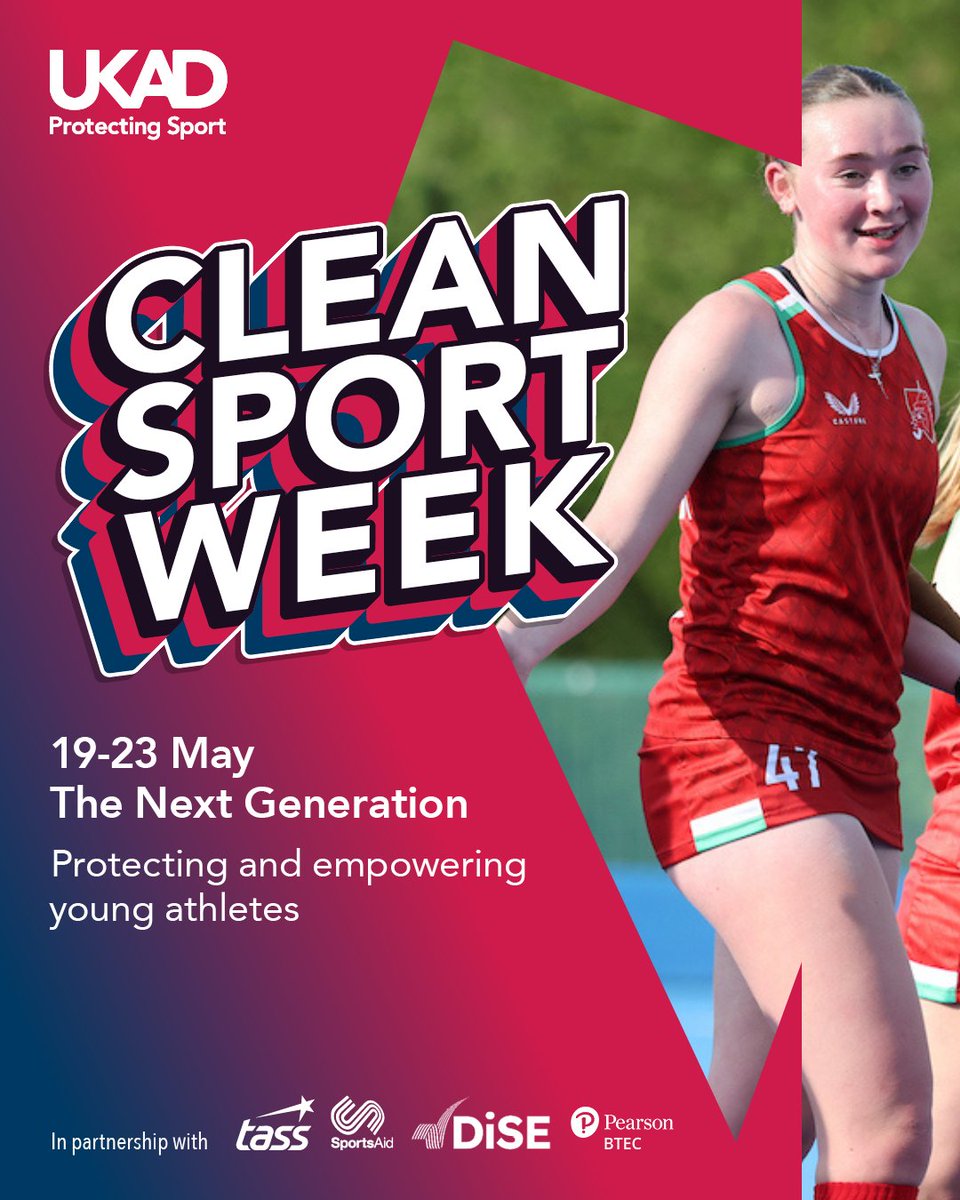 Did you know that there are free online courses to help you compete clean 👇
ukad.org.uk/cleansporthub

#hoci #hockey #cleansportsweek
