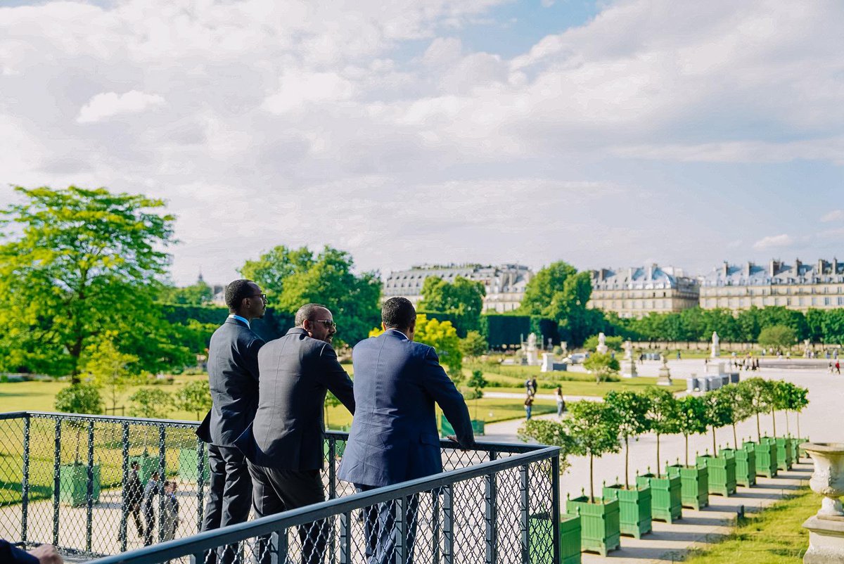 Office of the Prime Minister - Ethiopia (@pmethiopia) on Twitter photo Prime Minister <a href="/AbiyAhmedAli/">Abiy Ahmed Ali 🇪🇹</a>, together with his delegation, was received by President Emmanuel Macron at the Élysée Palace for bilateral talks during which both sides reviewed the progress in implementing the agreements reached during President Macron’s visit to Ethiopia in Prime Minister <a href="/AbiyAhmedAli/">Abiy Ahmed Ali 🇪🇹</a>, together with his delegation, was received by President Emmanuel Macron at the Élysée Palace for bilateral talks during which both sides reviewed the progress in implementing the agreements reached during President Macron’s visit to Ethiopia in