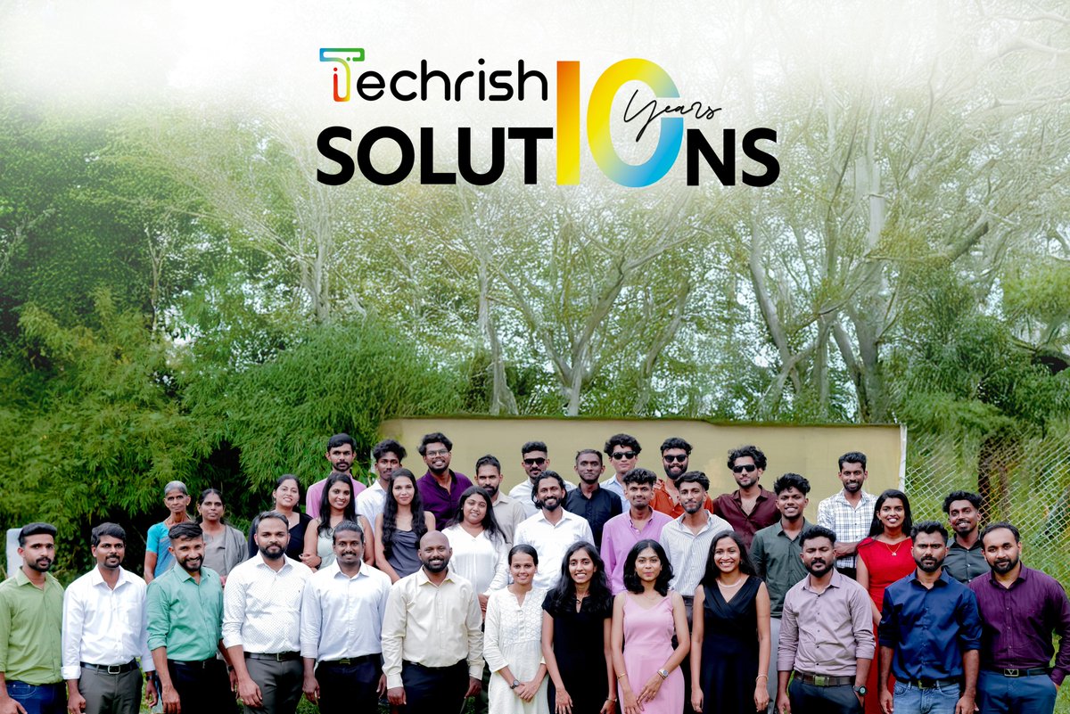 TechrishTeam's tweet image. From day one to a decade strong, it’s been the unwavering dedication and collaborative spirit of our entire team that made it happen. Your hard work built us. Here’s to us!❤️✨ #TeamTechrish
Visit techrish.com
#techrish #10yearsoftechrish #10thyear