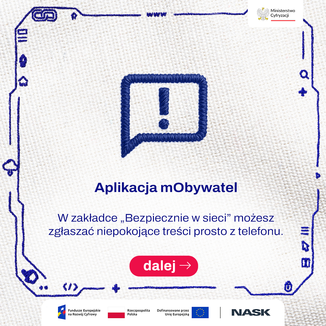 NASK (@nask_pl) on Twitter photo 📣 Zgłaszaj podejrzane strony i SMSy do zespołu <a href="/CERT_Polska/">CERT Polska</a> działającego w NASK.
Jak to zrobić?
✅ Formularz online
Zgłoś stronę, wiadomość lub inne cyberzagrożenie przez formularz na stronie incydent.cert.pl
✅ SMS na numer 8080
SMSy zawierające link prześlij 📣 Zgłaszaj podejrzane strony i SMSy do zespołu <a href="/CERT_Polska/">CERT Polska</a> działającego w NASK.
Jak to zrobić?
✅ Formularz online
Zgłoś stronę, wiadomość lub inne cyberzagrożenie przez formularz na stronie incydent.cert.pl
✅ SMS na numer 8080
SMSy zawierające link prześlij