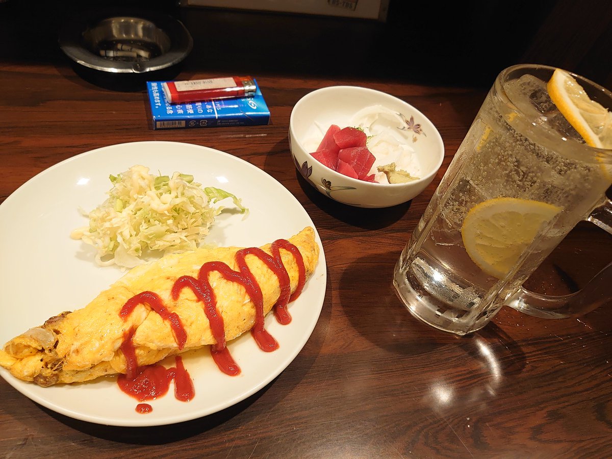 電車で来たから飲んでも帰れる。
挨拶は大事🙂
