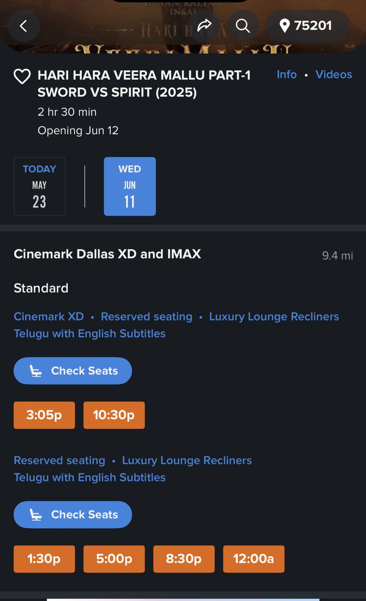 PrakashPspk96's tweet photo. 💥 DALLAS POWER FANS ASSEMBLE! 💥
🎟️ #TicketsOpen for the EPIC #HariHaraVeeraMallu 🇺🇸
🔥 Witness #PowerStarRampage on the BIGGEST SCREEN!
📅 #HHVMonJune12th – The Battle for Dharma begins!
📍 Hurry! Book your seats NOW! #HHVMUSABookings https://t.co/LdWL5vqSLj