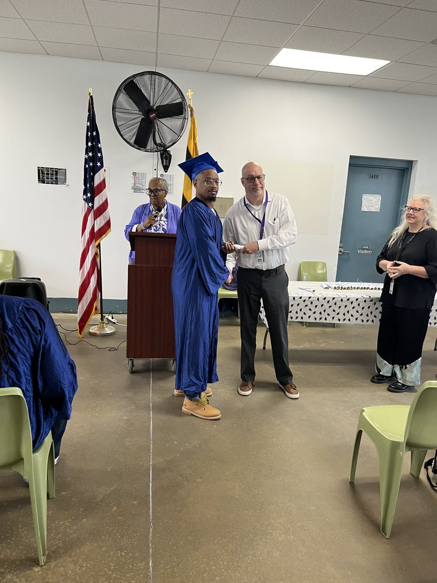Today we celebrate a powerful milestone at Dorsey Run Correctional Facility where hope, perseverance, and education come together. A group of incarcerated individuals have officially earned their GEDs, marking a new chapter in their lives and a testament to the power of second