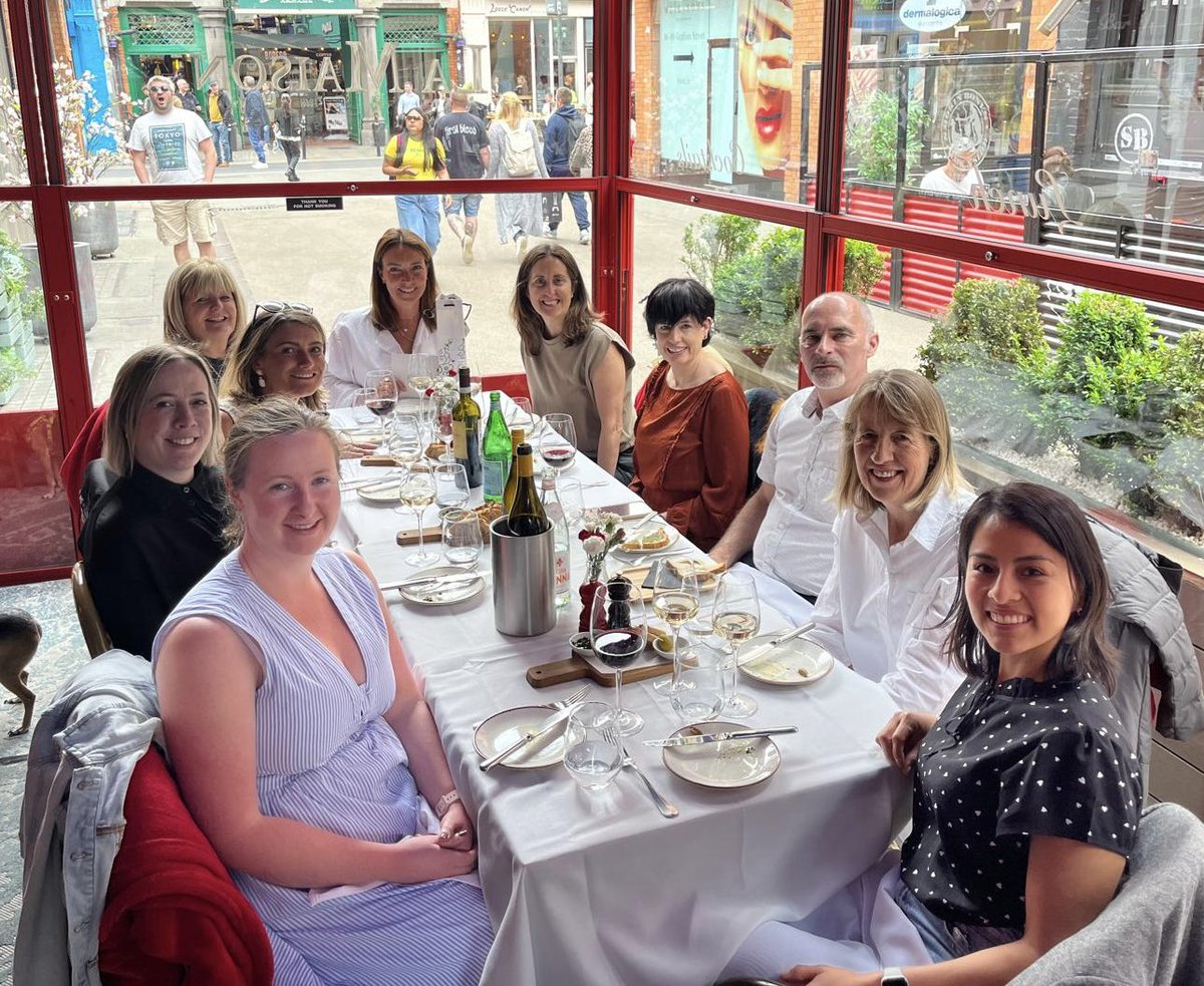 TCD OT (@tcd_ot) on Twitter photo Celebrating our colleague & friend <a href="/katiejred/">Dr Katie Redmond Cremin</a> today as she finishes her Assistant Professor role.
We are grateful to Katie for her significant contribution to teaching & research in the Discipline over the last 20 years and wish her well in her next endeavour. Celebrating our colleague & friend <a href="/katiejred/">Dr Katie Redmond Cremin</a> today as she finishes her Assistant Professor role.
We are grateful to Katie for her significant contribution to teaching & research in the Discipline over the last 20 years and wish her well in her next endeavour.