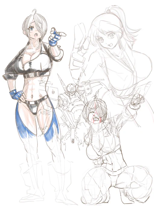 Recently, I have been practicing only, so finishing one drawing has become really tedious. 