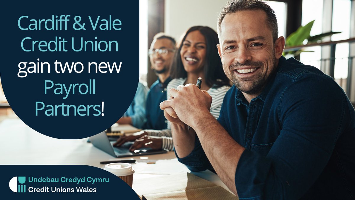 Cardiff and Vale Credit Union have two new Payroll Partners - Orbits IT and St. David's College!

Are you interested in saving straight from your salary? Or want to improve the financial wellbeing within your workplace? Visit the Moneyworks website here: moneyworkswales.com