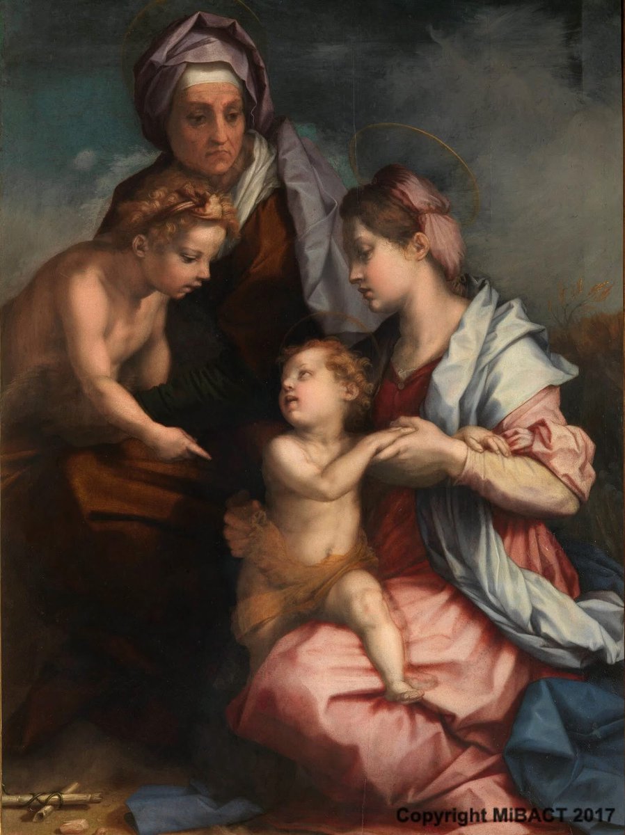 DavLucia's tweet photo. #SceneDaMuseo
#VentagliDiParole
Andrea D’Agnolo
detto Andrea del Sarto
Madonna col bambino,santa Elisabetta e San Giovannino
Museo Palazzo Pitti
Galleria Palatina Firenze
@Rebeka80721106
@Sensibility_6
@cecchi_giovanna
@AlessandraCicc6
@NadiaZanelli1
@rita_mereu
@ritamay1 https://t.co/vgQIP0U5MU