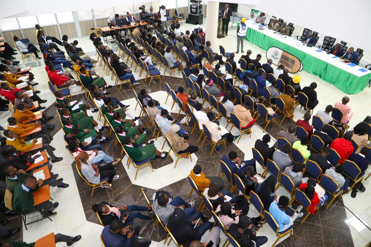 Highlights from the ongoing youth summit sustainability workshop. 

#Youthsummit2025
#KaratinaUniversity 
#Thegreenentrepreneurialuniversity 
#InspiringInnovationandLeadership