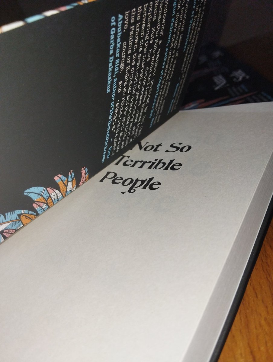 SAmaiwada's tweet photo. Some Cover Designs Only From @masobebooksng
Not So Terrible People by Nana Sule
#nstp #masobe #books #fridayfun #friday #reader #shortstories https://t.co/8FMKzFk6au