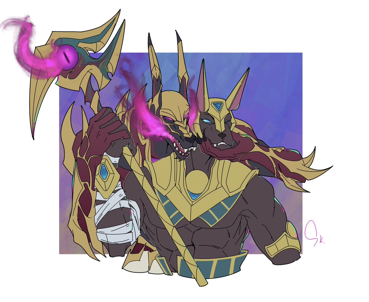 Skui1007's tweet image. 自恨亦是自爱。

#Nasus