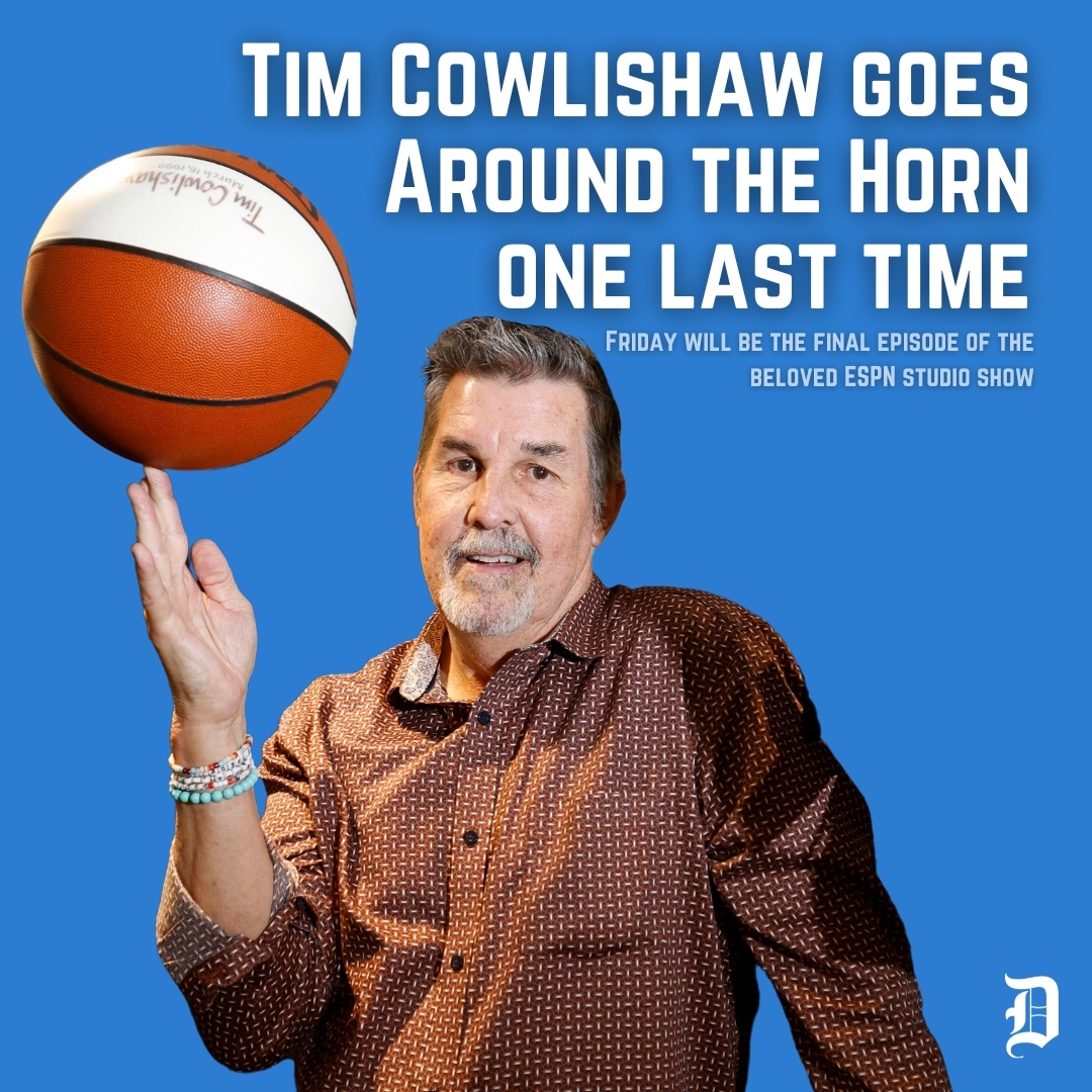 SportsDayDFW's tweet photo. "On Friday, the shouting stops."

Later this afternoon, @TimCowlishaw goes @AroundtheHorn for the 2,114th time as beloved ESPN studio show signs off...

This is his farewell column to the afternoon staple: https://t.co/t7KkS7OZCY https://t.co/drmUoaGy4y