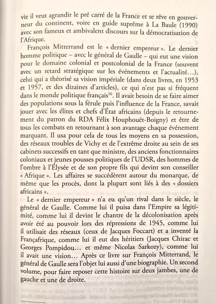 Pascal Blanchard et Nicolas Bancel (dir.), François Mitterrand, le dernier empereur, aux éditions Philippe Rey. Sommaire google.fr/books/edition/…