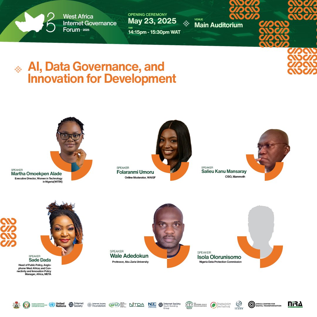 WAIGF25: Day 2: Live now:   
AI, Data Governance, and Innovation for Development
Join here: bit.ly/4dt8PwL 
#WAIGF25 #SecureDigitalFuture #ResilientDigitalFuture