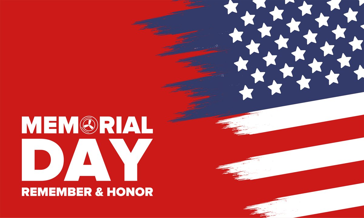 PattersonFanCo's tweet photo. 🪖 As we pause to remember and honor the brave men and women who made the ultimate sacrifice for our country, we want to let you know that Patterson Fan will be closed on Monday, May 26th, to be with our friends and families in observance of Memorial Day. https://t.co/2wRMfS8bSj