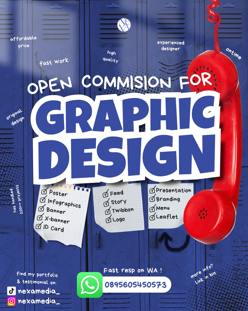 chan || JASA DESAIN GRAFIS tweet media