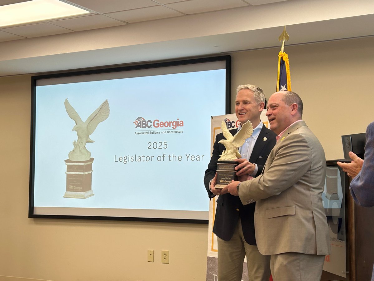 Miller & Martin PLLC (@millermartinlaw) on Twitter photo Honored to host the 4th Annual Business Over BBQ event last Friday, benefitting <a href="/ABCofGA/">ABC of Georgia</a>'s State PAC, where Neil Wilcove presented the 2025 Legislator of The Year Award. We look forward to gathering again for Business Over Breakfast on June 6th. Honored to host the 4th Annual Business Over BBQ event last Friday, benefitting <a href="/ABCofGA/">ABC of Georgia</a>'s State PAC, where Neil Wilcove presented the 2025 Legislator of The Year Award. We look forward to gathering again for Business Over Breakfast on June 6th.