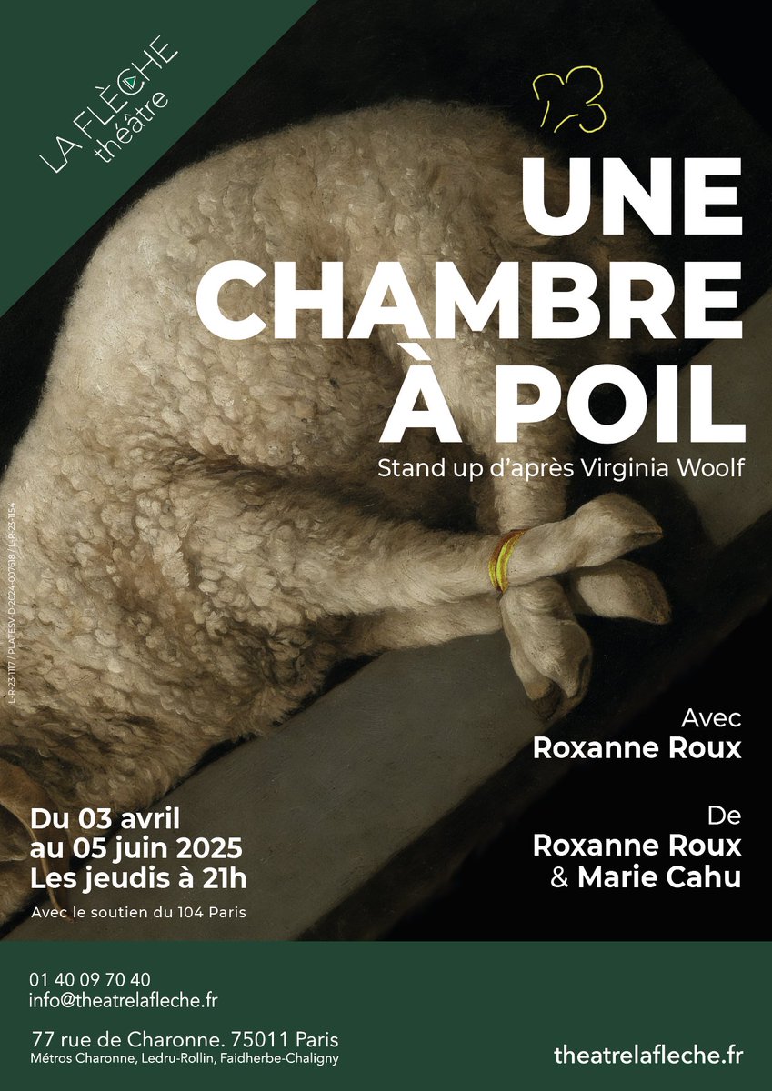 Avec beaucoup de talent, #RoxanneRoux dynamite la forme du stand-up pour en faire un objet visuel et artistique sans pareil. Souvent hilarante, parfois glaçante, toujours juste : brillant et nécessaire. #CoupDeCoeur urlr.me/g2Hb7K