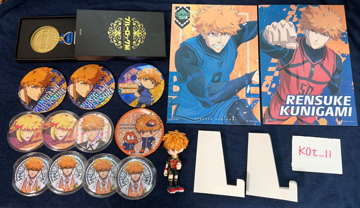 k0t_11's tweet photo. 國神錬介　ブルーロック　譲渡　交換

譲￤画像のグッズ
求￤～定価

カード類下段は複数枚あるので付箋に書いてある枚数をご確認ください。

◇纏めての方優先

お値段はお迎えしてくださる個数などと合わせて検討したいのでお求めのものをリプしてください👇🏻

お声がけお待ちしております🌷 https://t.co/l1FXeRaX1Q