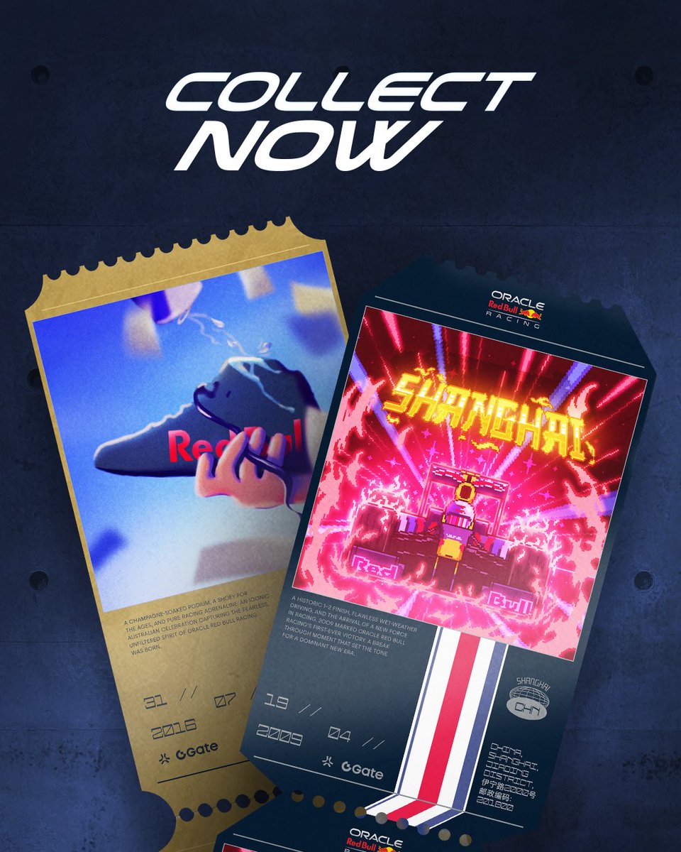 12 HOURS LEFT 

Don't miss your chance to collect the first two iconic moments from In The Moment:

Australian icon – <a href="/redbullracing/">Oracle Red Bull Racing</a> team

First win – <a href="/TimpersHD/">Timpers</a>

By Gate

Powered on <a href="/AbstractChain/">Abstract</a>

Grab yours here 👇

gate.com/brand-partners…