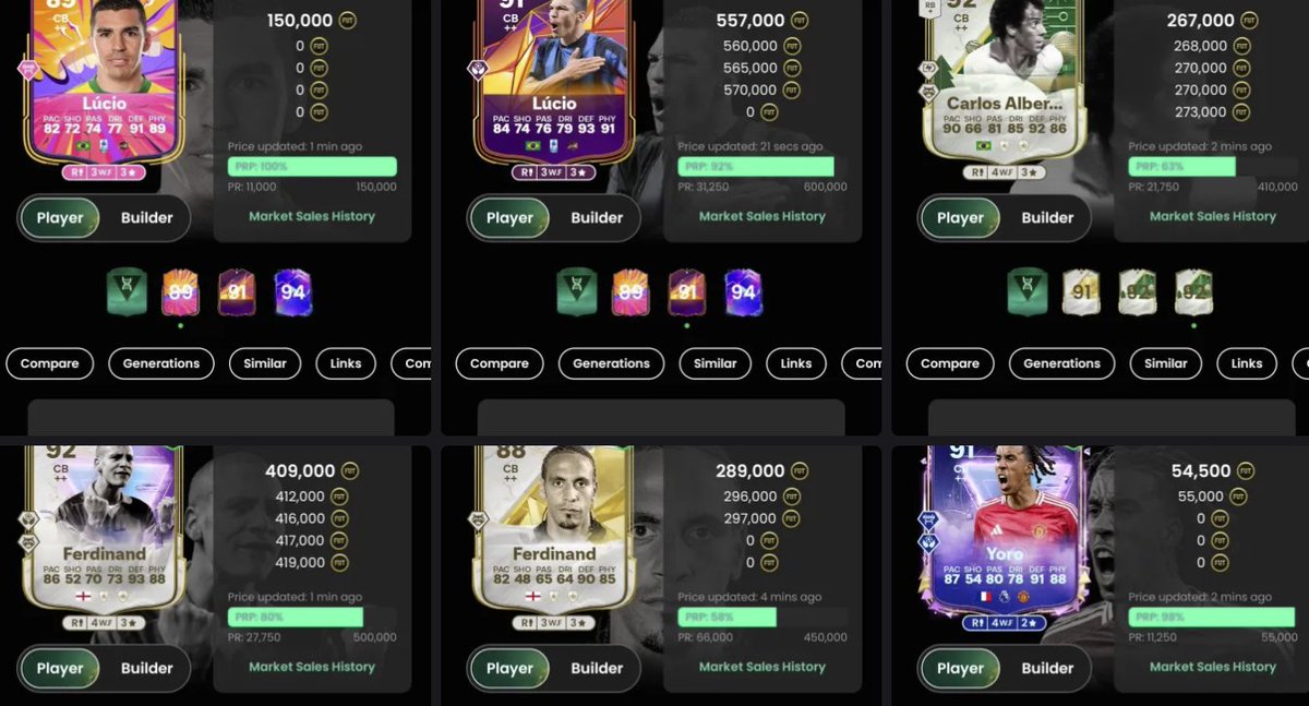 FUTVaultTrading's tweet photo. Get Ready for the NEW CB EVO🥶
Cards that could fit:
#FC25 https://t.co/mMjulMldYM