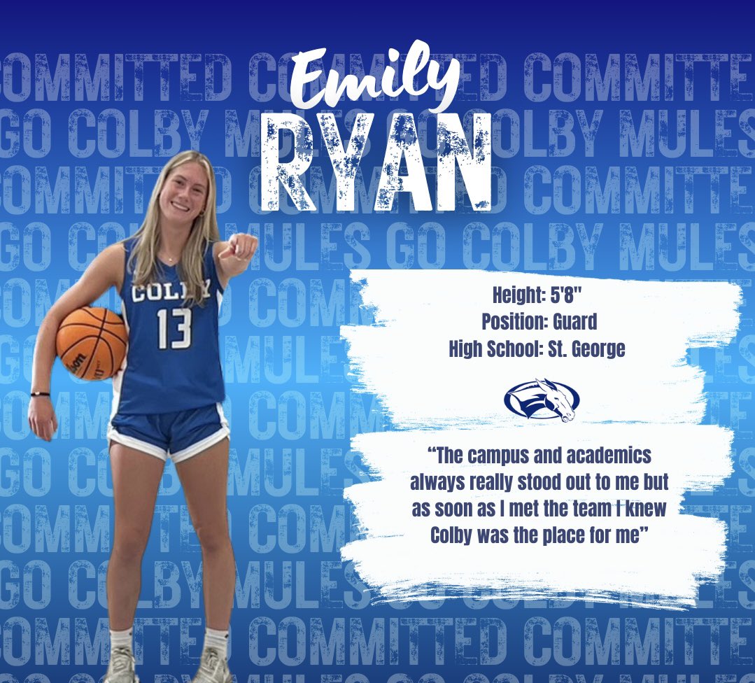 The future is bright on Mayflower Hill 🌟 Over the next 4 weeks, we’re excited to introduce our incredible Class of 2029!

First up — join us in giving a big Mule welcome to Emily Ryan! 🐴💙

#FirstYearFriday #WelcomeEmily #MuleKick