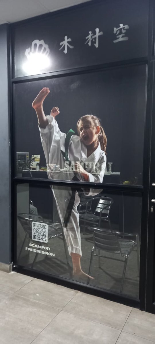 ThePrintShopSA's tweet photo. We loved helping Lionmode Karate Academy bring their vision to life with this fresh vinyl print and install! 💪 Get ready to make a powerful impression!
#KarateAcademy #ThePrintShop #branding #vinyl #vinylprinting #printing #print #qualityprint #printdurban https://t.co/EApkl46ht9
