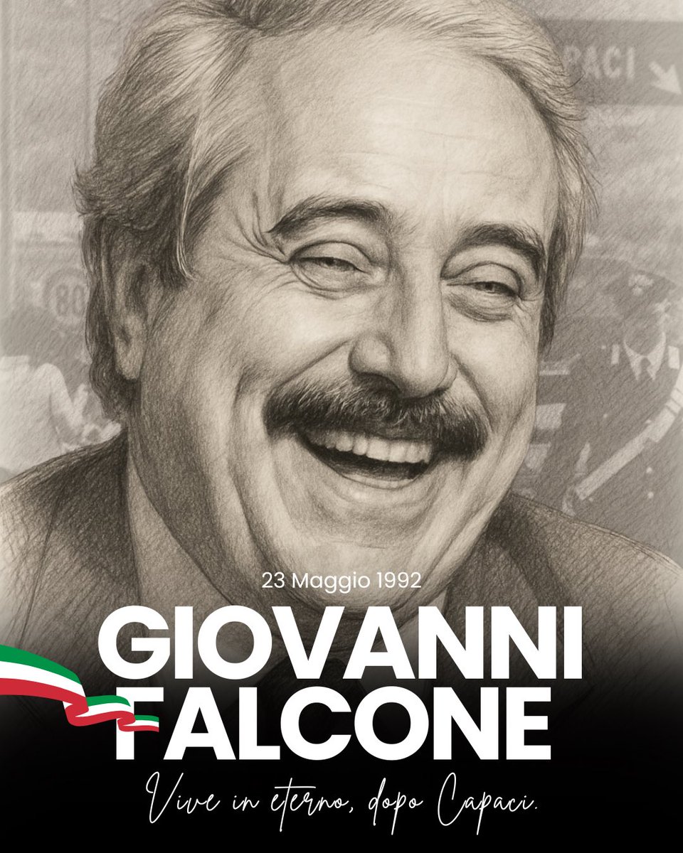 23 maggio 1992 – Capaci.
Nel ricordo di Giovanni Falcone, Francesca Morvillo, Vito Schifani, Rocco Dicillo e Antonio Montinaro.

La memoria è un dovere.
La legalità, una scelta quotidiana.