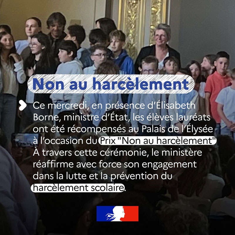 education_gouv's tweet photo. ℹ Non au harcèlement, la Flamme de l'égalité, Journée européenne de la Mer, 1élève1stage, retrouvez toutes les infos de la semaine du 19 au 23 mai 2025.